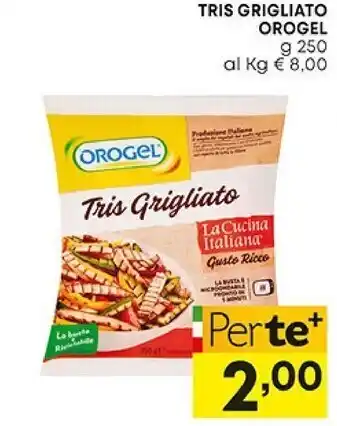 Orogel tris grigliato