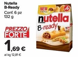 Carrefour Market Ferrero nutella b - ready offerta
