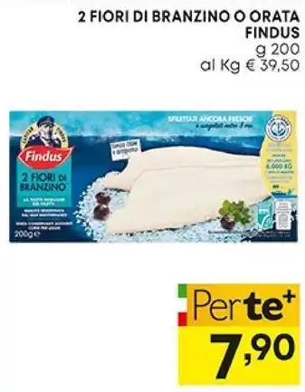 Findus 2 fiori di branzino o orata