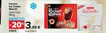 Carrefour Market Ferrero ice cream stecchi offerta