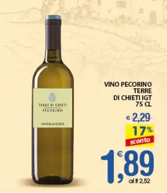 VINO PECORINO TERRE DI CHIETI IGT 75 CL