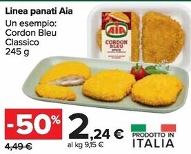 Carrefour Market Aia linea panati offerta