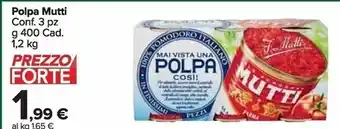 Carrefour Market Mutti polpa offerta
