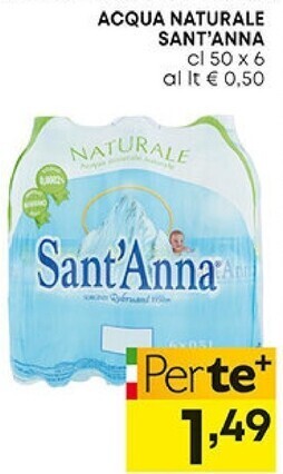 Sant'anna acqua naturale