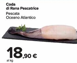 Carrefour Market Coda di rana pescatrice offerta