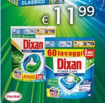 Acqua & Sapone Dixan 60 lavaggi POWER CAPS offerta
