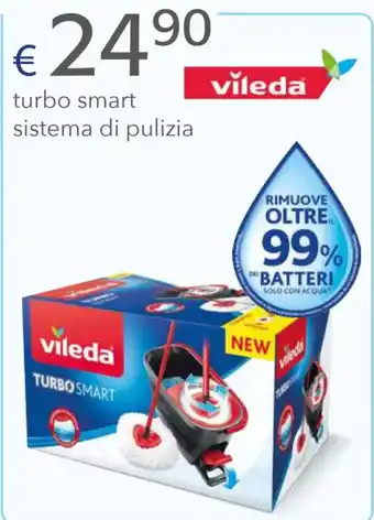 Acqua & Sapone vileda turbo smart sistema di pulizia offerta