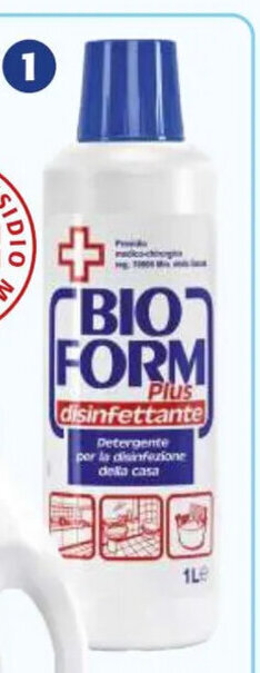 Acqua & Sapone BIOFORM PLUS detergente disinfettante 1000 ml offerta