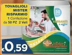 Tovaglioli mister risparmio
