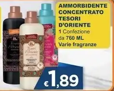 Tesori d’oriente ammorbidente concentrato