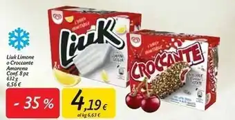 Carrefour Market Algida liuk limone offerta
