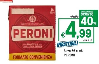 Peroni birra