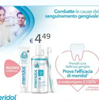 meridol PROTIZION Prenditi cura delle tue gengive Prova l'efficacia di meridol®