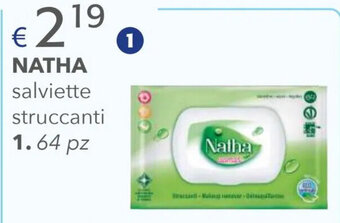 Acqua & Sapone NATHA salviette struccanti 64 pz offerta