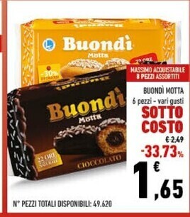 Conad Motta buondì offerta