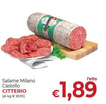 Salame Milano Castello CITTERIO