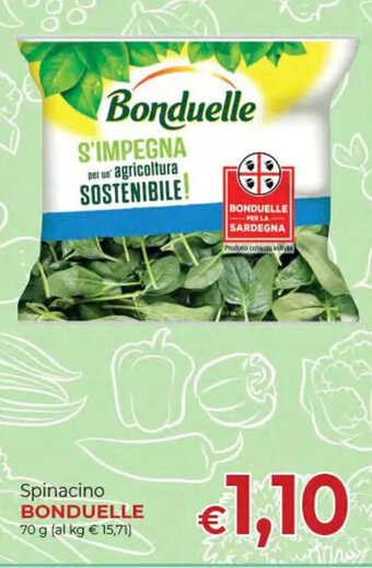Supermercati Nonna Isa Spinacino BONDUELLE 70 g offerta