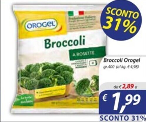 DiMeglio Broccoli Orogel gr.400 offerta