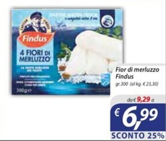 DiMeglio Fior di merluzzo Findus gr.300 offerta
