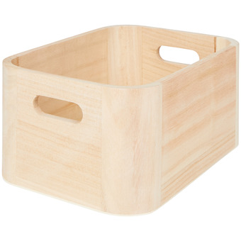 Action Contenitore in legno di paulownia offerta