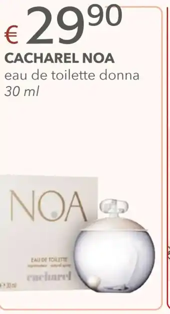 Acqua & Sapone CACHAREL NOA eau de toilette donna 30 ml offerta
