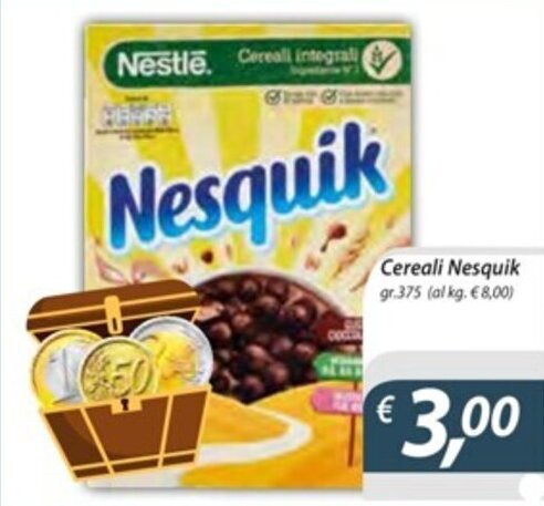 DiMeglio Cereali Nesquik gr.375 offerta