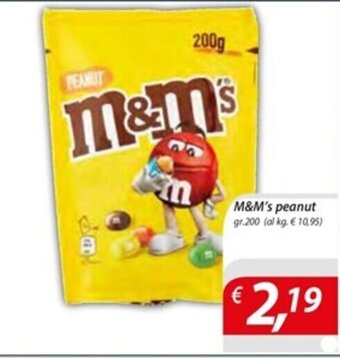 DiMeglio M&M's peanut gr.200 offerta