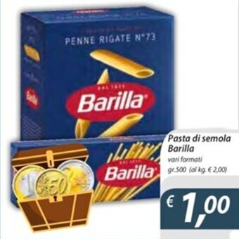 Pasta di semola Barilla gr.500