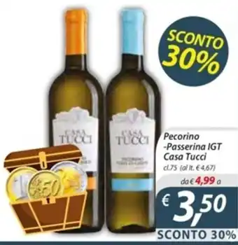DiMeglio Pecorino -Passerina IGT Casa Tucci cl.75 offerta