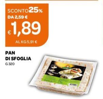 Ekom PAN DI SFOGLIA G 320 offerta