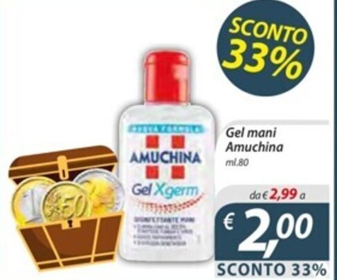DiMeglio Gel mani Amuchina ml.80 offerta