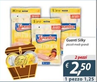 Guanti Silky piccoli-medi-grandi