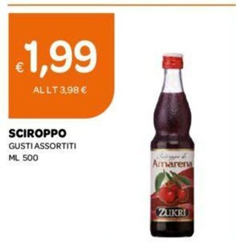 Ekom SCIROPPO GUSTI ASSORTITI ML 500 offerta