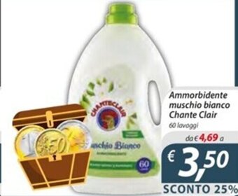 DiMeglio Ammorbidente muschio bianco Chante Clair 60 lavaggi offerta