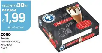 Ekom CONO PANNA, PANNA E CACAO, AMARENA G 420 offerta