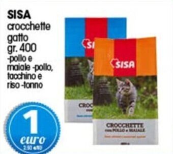 SISA crocchette gatto gr. 400