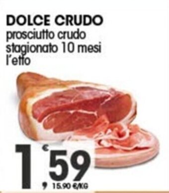 DOLCE CRUDO prosciutto crudo stagionato 10 mesi