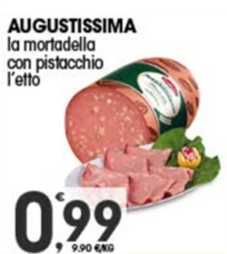 Quick Sisa AUGUSTISSIMA la mortadella con pistacchio offerta
