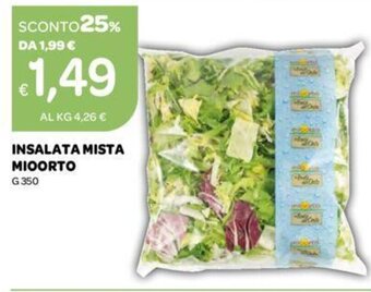 Ekom INSALATA MISTA MIOORTO G 350 offerta