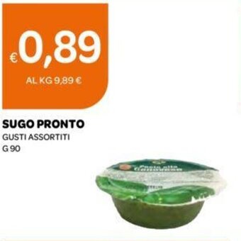 Ekom SUGO PRONTO GUSTI ASSORTITI G 90 offerta