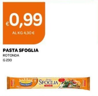 Ekom PASTA SFOGLIA ROTONDA G 230 offerta