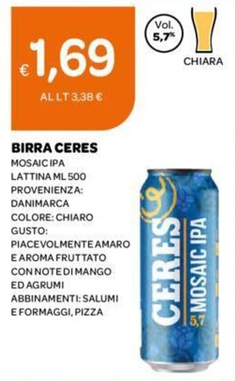 BIRRA CERES ML 500
