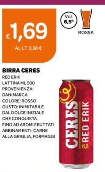 Ekom BIRRA CERES ML 500 offerta