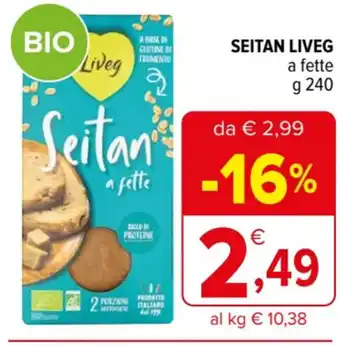 SEITAN LIVEG a fette g 240