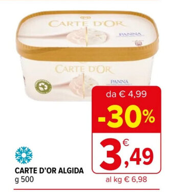 Iperal CARTE D'OR ALGIDA g 500 offerta