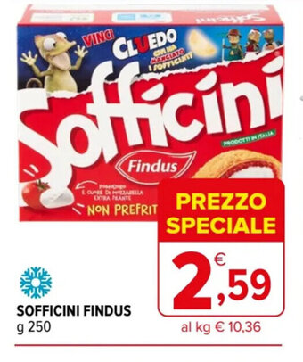 Iperal SOFFICINI FINDUS g 250 offerta
