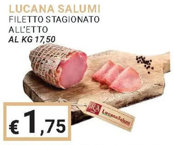 LUCANA SALUMI FILETTO STAGIONATO