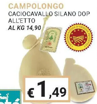 Eté CAMPOLONGO CACIOCAVALLO SILANO DOP offerta