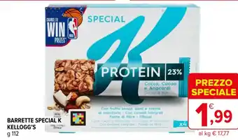Iperal BARRETTE SPECIAL K KELLOGG'S g 112 offerta