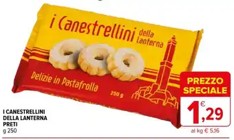 I CANESTRELLINI DELLA LANTERNA PRETI g 250